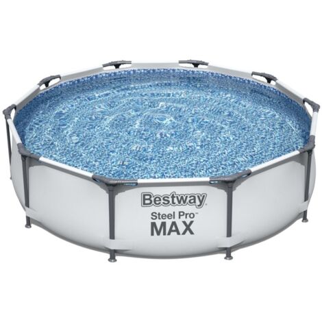 Piscina pvc circ 305x76cm cart 4678lt steel pro fp bestway