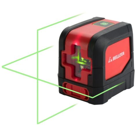 BELLOTA NIVEL LASER 2 PLANOS 20 M LUZ VERDE NIV20V