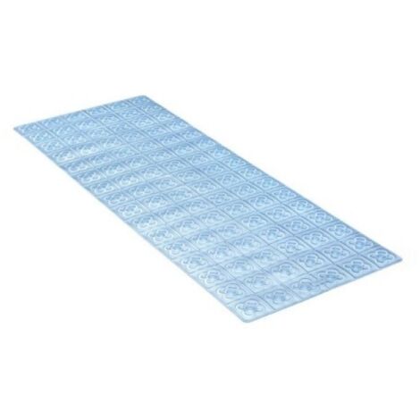 ALFOMBRA BAÑO ANTIDESLIZANTE CON VENTOSAS BCN 36 X 97 AGUA - 5511803
