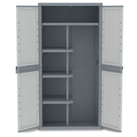 Armario resina escobero jumbo xl wave 180 x 89,7 x 53,7 cm