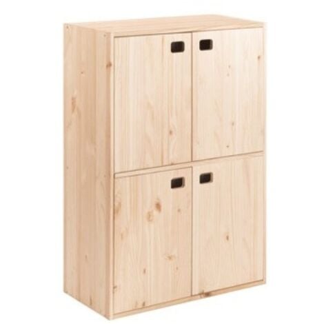 Mueble modulo dinamic 4 puertas 105,4 x 70,8 x 33 cm