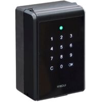 Guardallaves inteligente pared keeper-e 120x80x55mm apertura