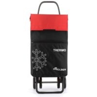 Carro compra 4r fijo aluminio/mf ne/ro termo fresh mf rolser