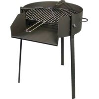 Barbacoa Redonda con Soporte para Paella Ø60cm Imex El Zorro