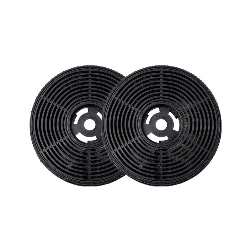 Lot De 2 Filtres à Charbon Actif Pour Hotte - Diamètre 175 Mm, Épaisseur 35 Mm - Compatible Respekta, Klarstein