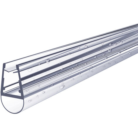 S'AFIELINA Duschdichtung 100cm für 4-6mm Glas – Ersatzdichtung Wasserabweiser Schwallschutz für Duschkabine Bad