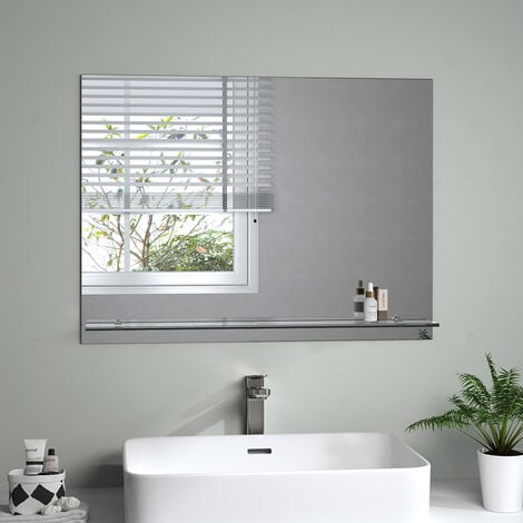 Badezimmer Wandspiegel mit ablage Weiß R kaufen