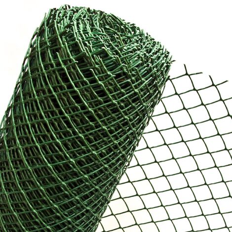 KUNSTSTOFFZAUN in 1,50m Höhe Masche 50mm (Meterware) Gartenzaun