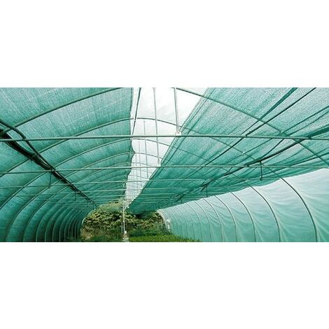 HaGa Schattiernetz – Perfekter Sonnen- Und Sichtschutz Für Garten, Gewächshaus & Mehr | 3m², UV-stabil, 40% Schattierung