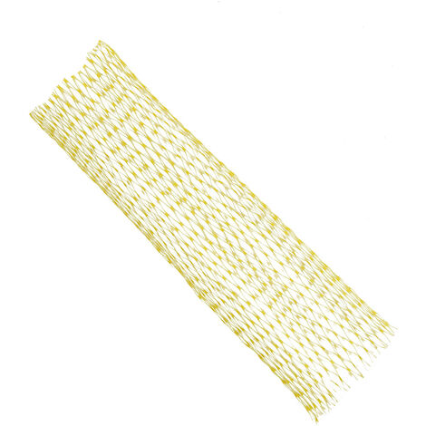 Obstnetz Gemüsenetz Aufbewahrungsnetz (Meterware) Masche 12mm gelb