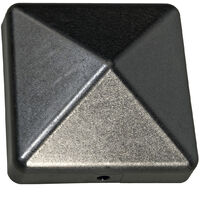 10 Stk. Pfostenkappe für Holzpfosten 7x7cm Zaunkappe Pfostenabdeckung