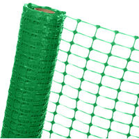 Absperrzaun 1,2m x 25m Bauzaun Schutznetz Zaun Baustellenzaun 120g/m² in grün