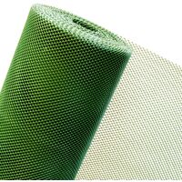 KUNSTSTOFFZAUN in 1,20m x 10m Masche 6mm Lärm grün