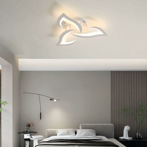 COMELY LED Ceiling Light, 36W 3060LM Modern Ceiling Light Fixture, Dia 58cm Acrylic LED Ceiling Lamp 3 Lights for Living Room Bedroom Kitchen