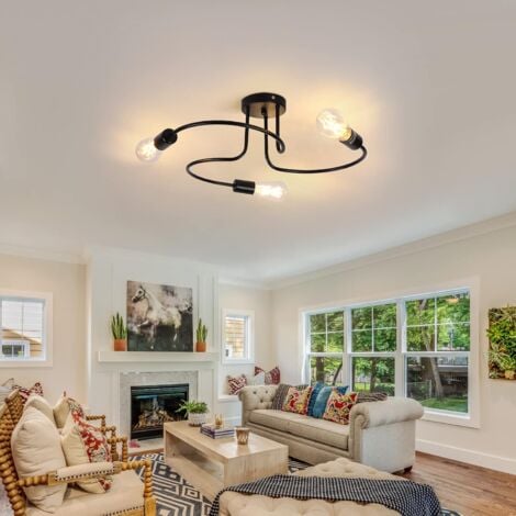 Retro ceiling lights for living room deals