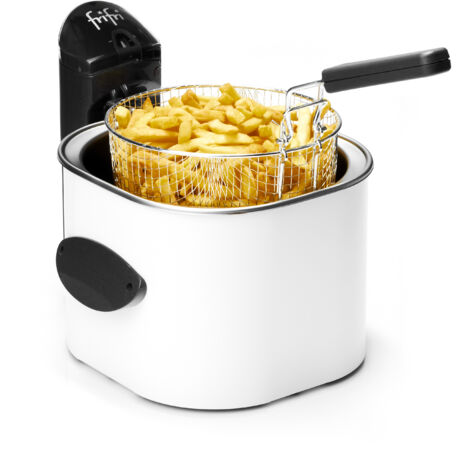 Friteuse électrique 3L 3200W – Capacité 1 kg de frites – Bac amovible et lavable – Friteuse Frifri 1518
