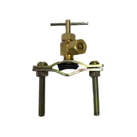 Apic – Robinet auto-perceur pour machine à laver – Filetage plomberie 1/4 pouce – Connexion facile pour filtres – Compact et peu encombrant