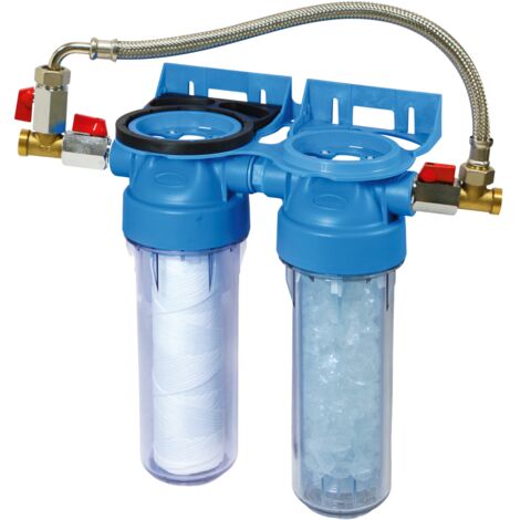 Filtre double Anti-tartre et Anti impuretés avec by-pass