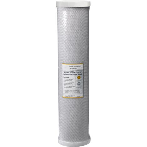 Cartouche filtrante Big Blue 5µ 20 pouces au charbon actif - Filtration haute performance (1/2)