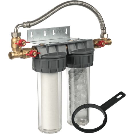DualoSuper 5 Apic : Filtre Anti-impuretés et Anti-tartre avec by-pass