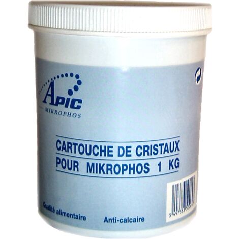 Cristaux polyphosphate pour filtre mikrophos 1 kg – Type de filtration eau – Cartouche filtrante pour traitement de l'eau – Fluid'O (1/5)