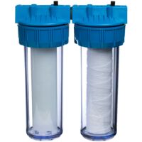 Apic – Filtre sur robinet anti-tartre 25 microns – Élimine argile, rouille et sable – Montage après compteur d’eau – Pression max 8 bars