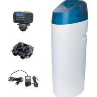 Apic – Adoucisseur d'eau 25L – Vanne Fleck 5600 SXT – Système anti-stagnation – Double sécurité anti-débordement – Fabriqué en France