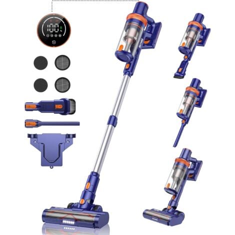 Aspirateur sans fil BuTure, puissant aspirateur balai sans fil 34