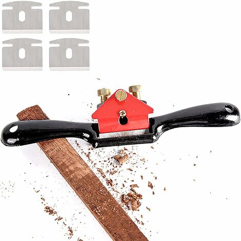 Utensile manuale per la lavorazione del legno Pialla manuale con bordo regolabile Pialla per legno a mano, regolazione del raggio della pialla