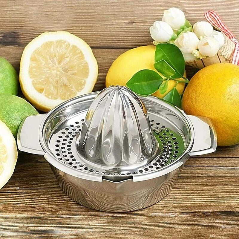 Spremiagrumi manuale spremi lime limone agrumi pressione acciaio in