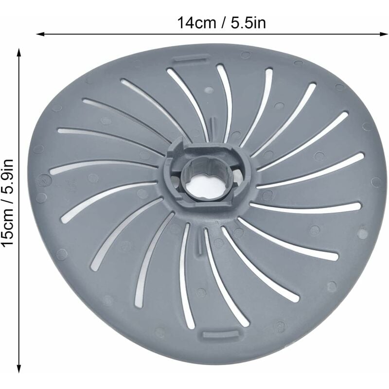 RHAFAYRE Coperchio di protezione del disco di cottura e della lama per  Vorwerk Bimby, TM5, TM6