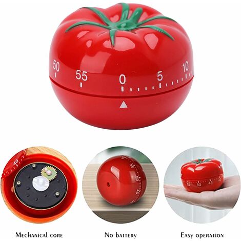 TIMER DA CUCINA MECCANICO MASTER CHEF ROSSO