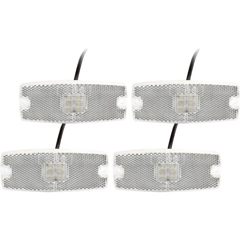 2x luci per rimorchio per camion 12V 24V 2 pezzi LED luci di posizione  laterali luci