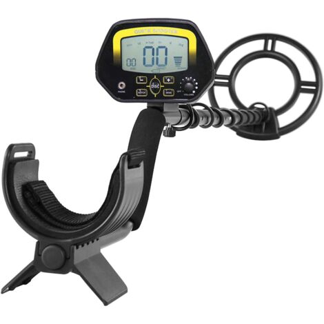 Détecteur de métaux MD3030 – Professionnel avec affichage LCD – Détection jusqu'à 1,5 m – Discrimination audio 3 tons – Bobine étanche 240 mm – Durficst (1/5)