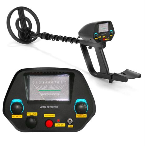 Détecteur de Métaux, MD-4080 Portable Or Souterrain Détecteur De Métaux Haute Sensibilité Digger Treasure Hunter Finder Pinpointer Gold Detector Seeker,Outils d'extérieur (1/5)