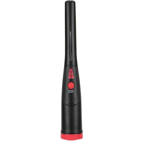 Détecteur de métaux, très sensible, détecteur de métaux pinpointer : 8 cm pour 25 centimes Alternative au pointeur coûteux Avec lumière et éclairage LED Numérisation à 360° (sans batterie) (1/5)