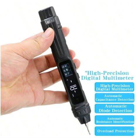 Multimètre de type stylo HYTASI TS20C, identification automatique de la résistance, de la tension, de la diode, de la capacité (1/5)