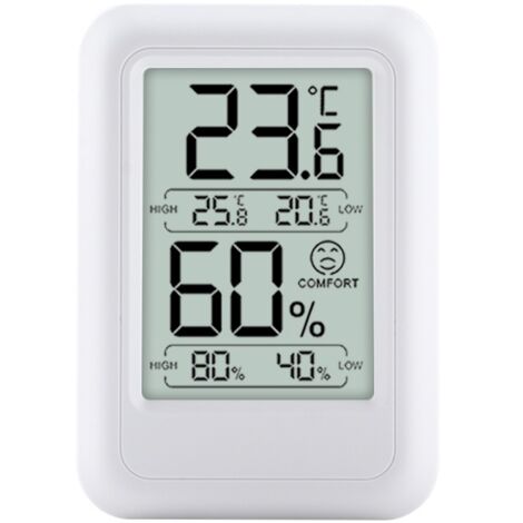 Thermomètre numérique d'intérieur et hygromètre TS-FT0400, adapté au moniteur de température et d'humidité agricole en serre (1/5)