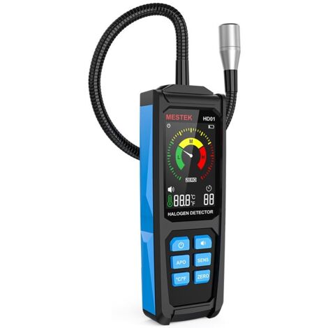 Détecteur de gaz réfrigérant HD01 – Pour climatisation R22 R32 R134a – Plage de mesure 0-1000 ppm – Alarme sonore et visuelle – Durficst