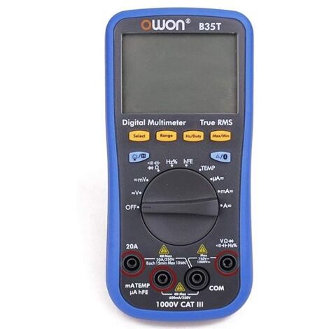 Multimètre numérique B35T 3 5/6 avec Bluetooth True RMS, multifonction, pour Android et iOS (1/5)