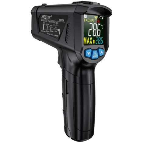 Thermomètre laser IR02A, -50800℃ Imageur de mesure sans contact Contrôleur de température numérique Thermomètre LCD infrarouge (1/5)