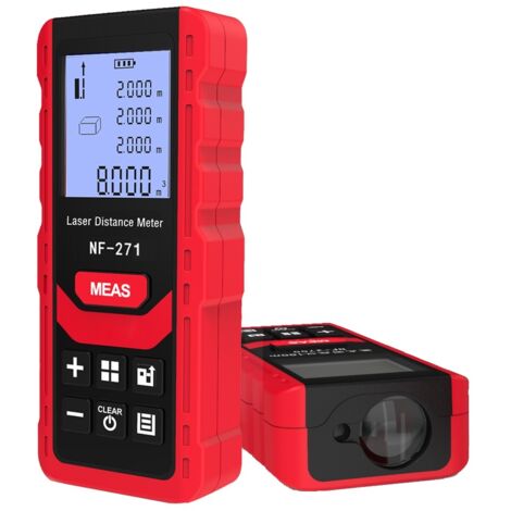 Télémètre laser NOYAFA NF-271 de 50 mètres, un outil de mesure laser numérique, compact et portable. (1/5)