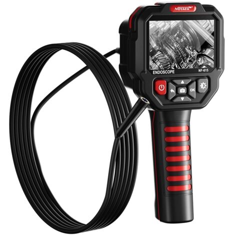 La caméra endoscopique industrielle portable NOYAFA NF-615 HD (câble flexible de 1 mètre) est dotée d'un écran IPS de 3,5 pouces, d'un indice d'étanchéité IP67, d'une résolution 1080P et d'un câble fl (1/5)
