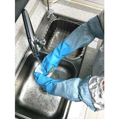 Guanti per lavare i piatti da 55cm guanti per la pulizia in lattice a  maniche lunghe