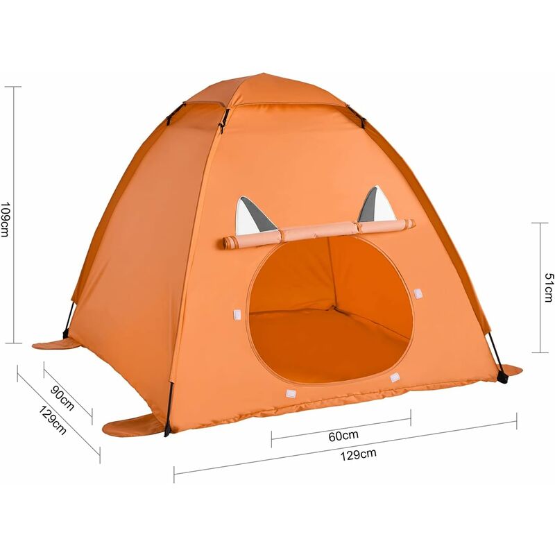 SoBuy Indoor Outdoor Children Pop up Tent Foldable Children Tent Children Kids Play Tent OSS05