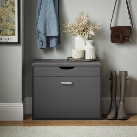 SoBuy Hallway Shoe Rack Shoe Bench,FSR95-HG