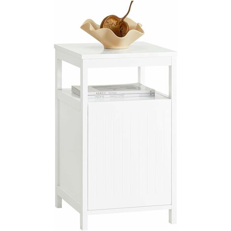 SoBuy Side Table End Table Bedside Table Night Stand,FBT117-W