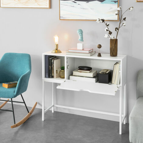 SoBuy Console Table Hall Table Side Table End Table Living Room Table,FSB21-W