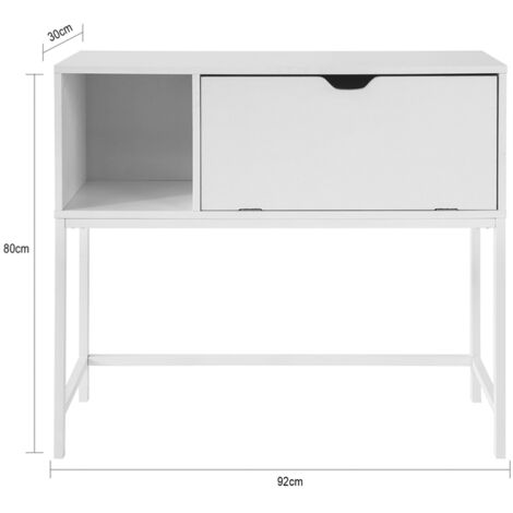 SoBuy Console Table Hall Table Side Table End Table Living Room Table,FSB21-W