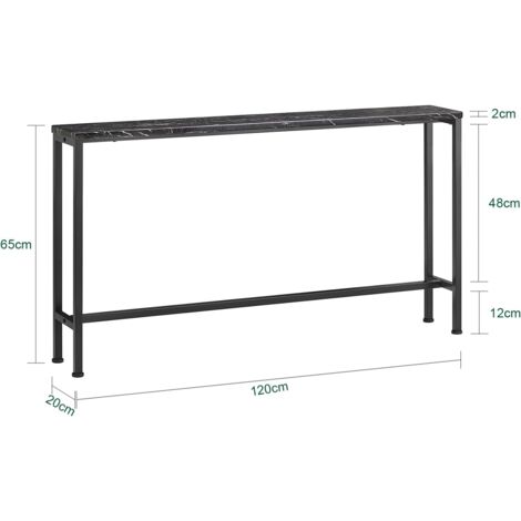 SoBuy Console Table Hall Table Side Table Living Room Sofa Table,FSB19-SCH
